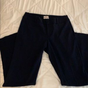 Straight leg navy blue Merona women’s slacks